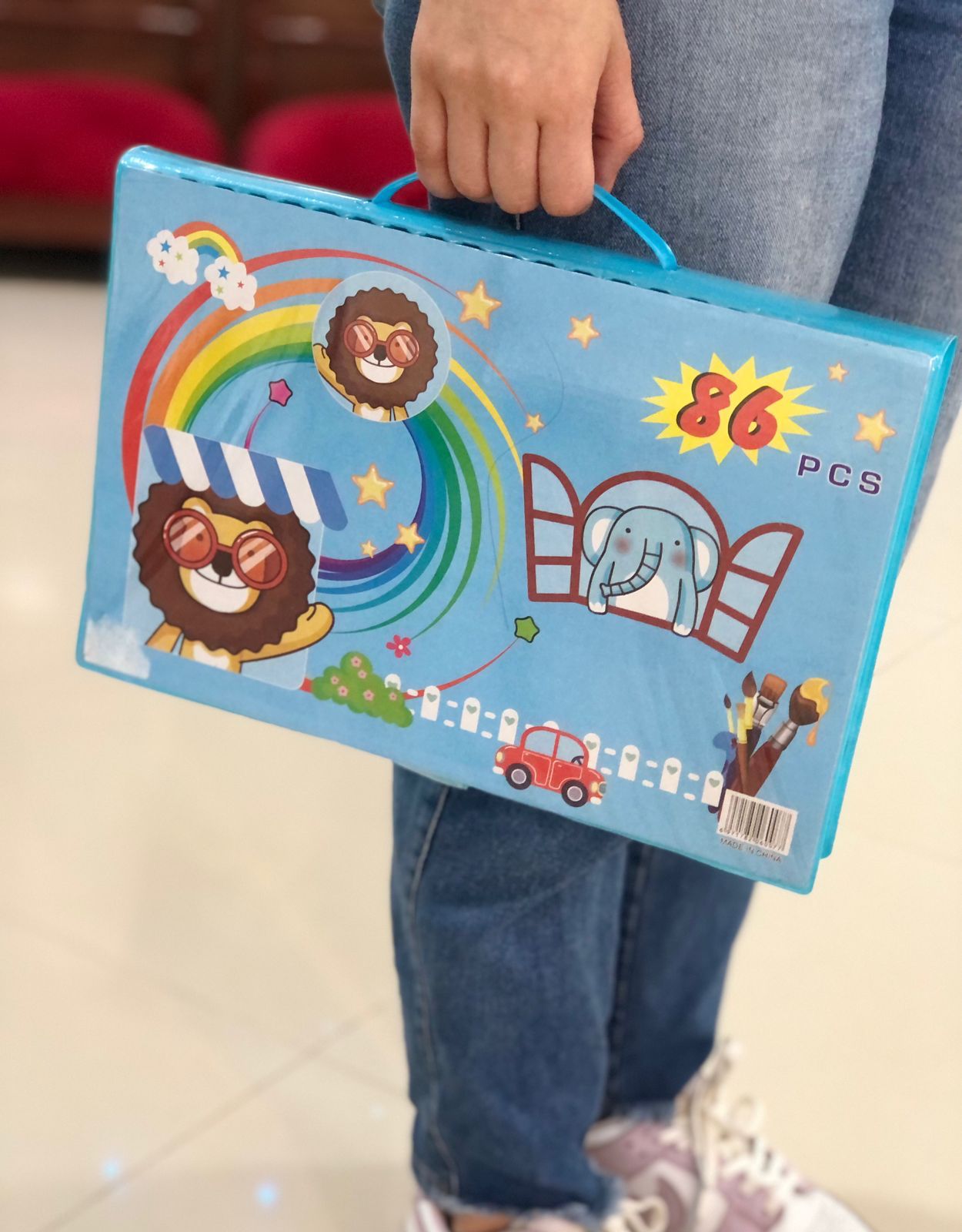 Miniatura 4 de Set De Arte Maleta x86 Piezas Para Niños